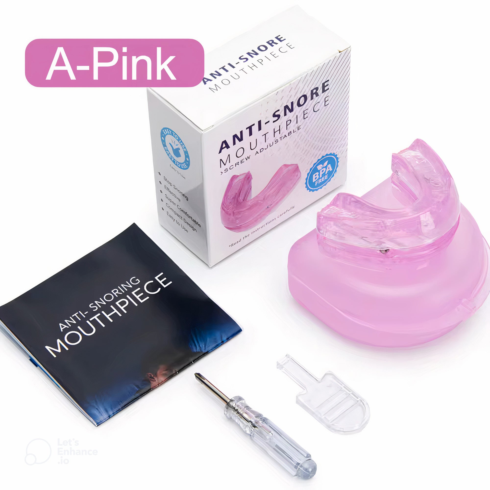 ANTI SNORE MOUTHPIECE ADJUSTABLE