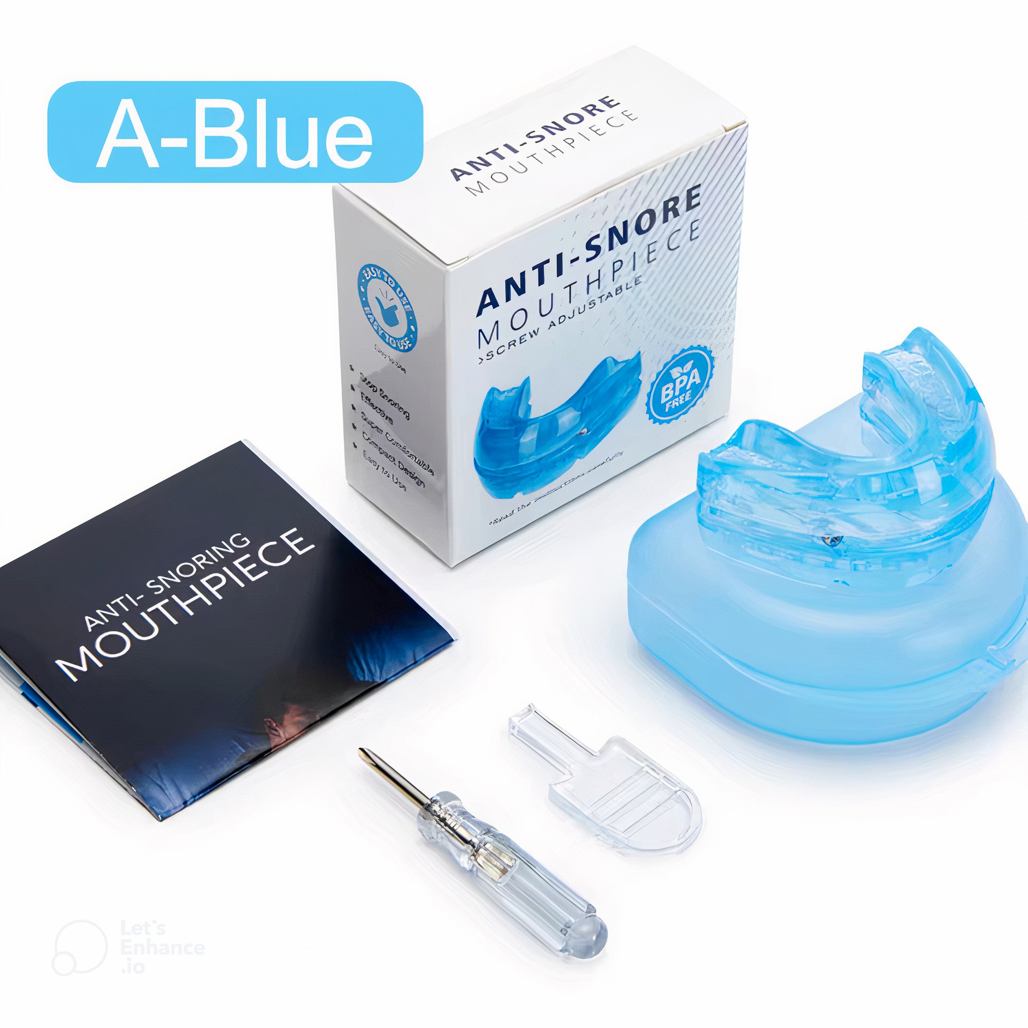 ANTI SNORE MOUTHPIECE ADJUSTABLE